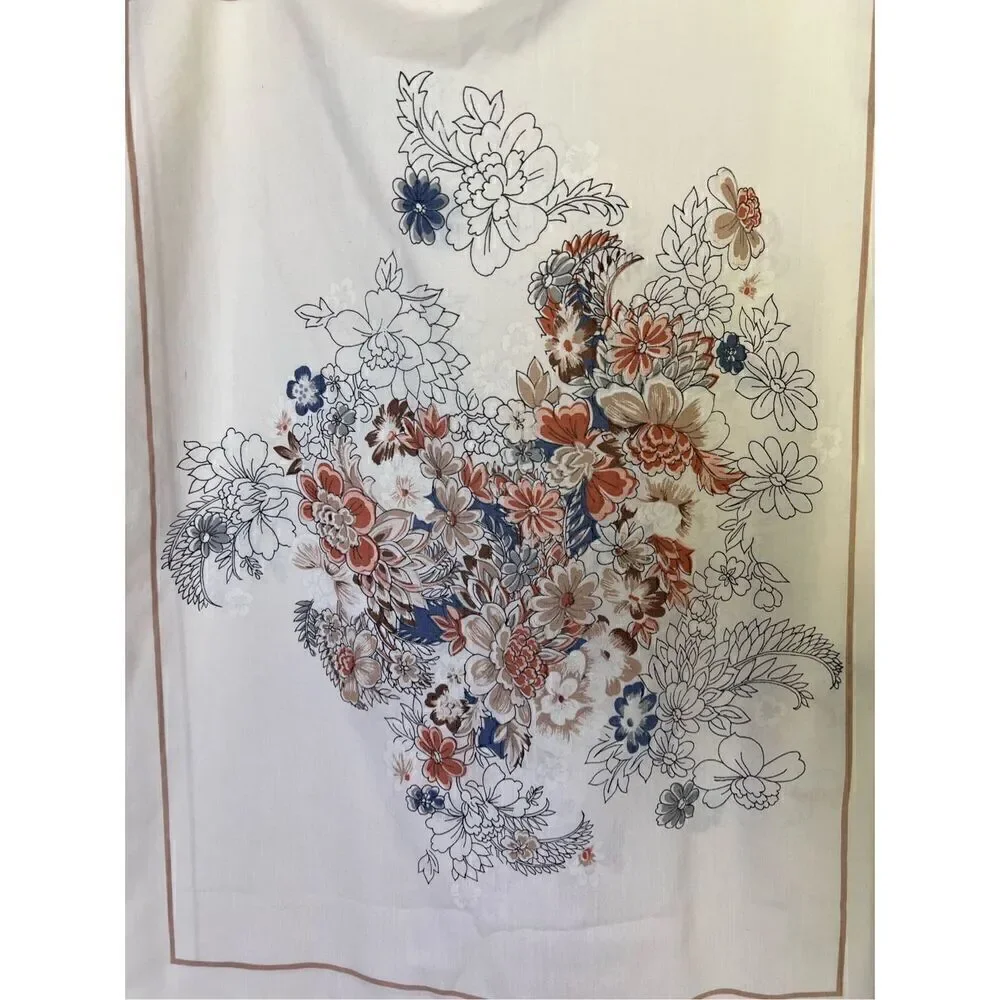 Vintage Floral Pillowcase